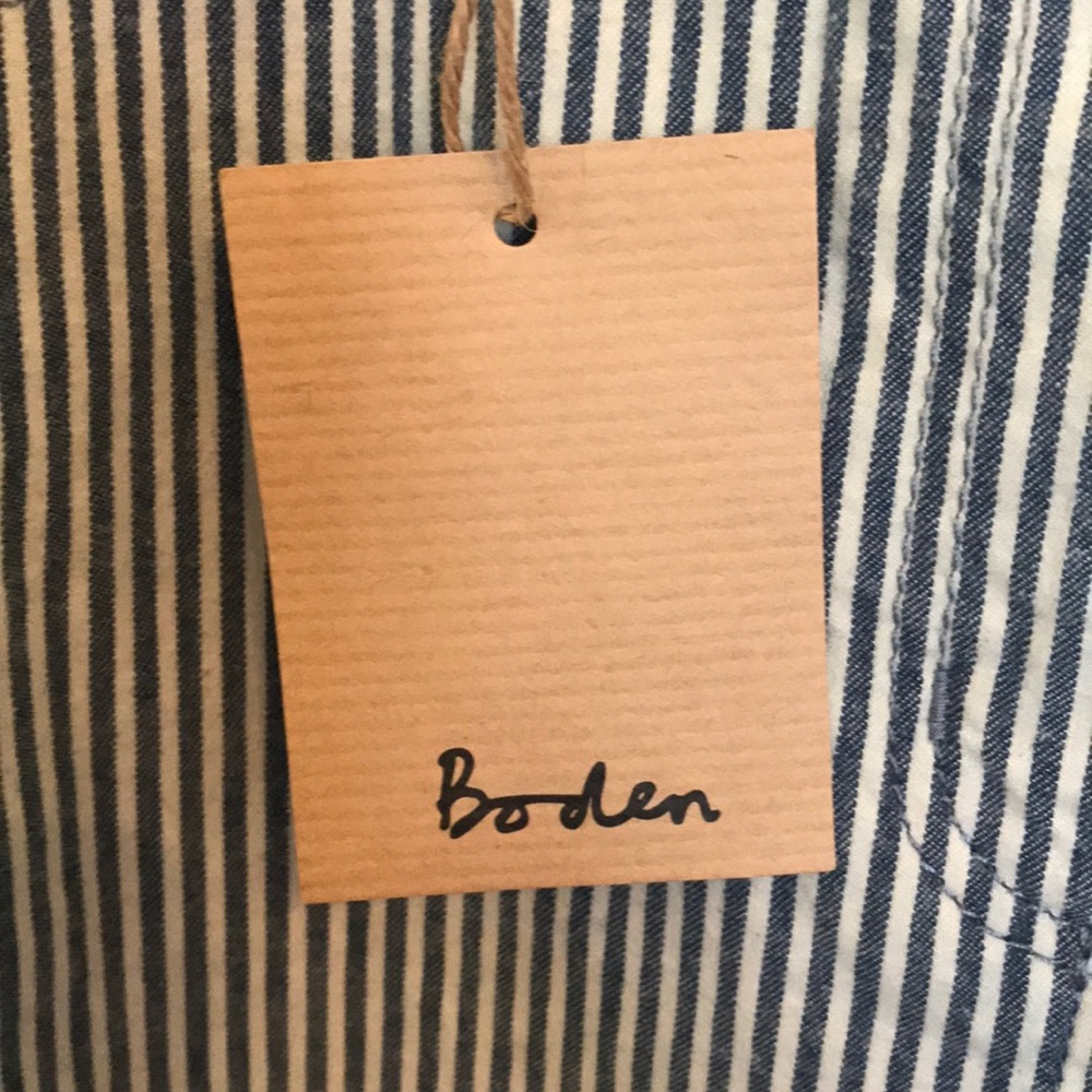 NWOT Boden Pinstripe Skirt - Picture 4 of 11